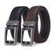 Men's Korean Style Leather Belt - Automatic Buckle For Business & Casual Wear_voghion.com