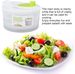 Grande centrifuga per insalata - Pulitore e asciugatrice per verdure con ciotola_voghion.com