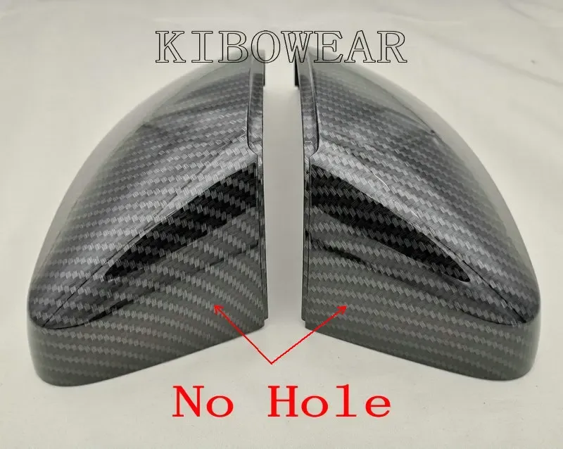 Par för Auto A3 S3 8V Side Wing Mirror Covers Caps (Carbon Look) Byt 2015 2016 2017 2018 2013 2014 2019_voghion.com