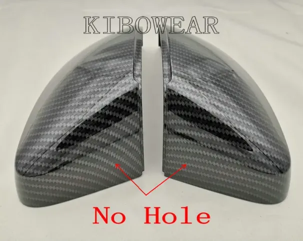 Par för Auto A3 S3 8V Side Wing Mirror Covers Caps (Carbon Look) Byt 2015 2016 2017 2018 2013 2014 2019_voghion.com