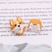 Corgi Butt Shiba Inu Peint à la main Créatif Personnalisé Et Mignon Trois Dimensions Nical Clavier Touches Key Cap Cadeau_voghion.com