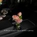 Ornament Decoration High-End Accessories Cute Vase Rose For Car Dashboard_voghion.com