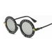 2020 New Fashion Round Frame Sunglasses Woman Vintage Sun Glasses Female Bee Design Brand Designer UV400_voghion.com