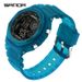 Men And Women's Digital Sports Watch With Alarm, Stopwatch, Waterproof, LED Backlight, Multi-Function For Outdoor Activities Waterproof Watch_voghion.com