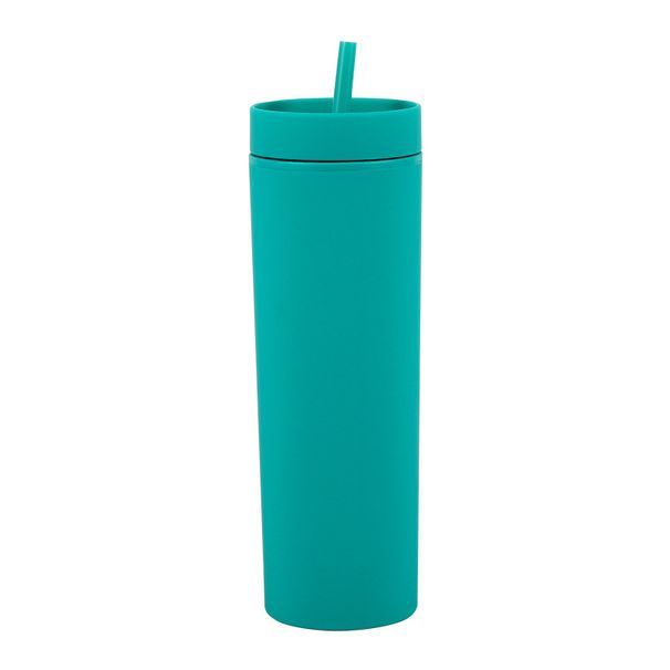 Mote 16oz plaststråkopp utendørs sportsvannflaske bærbar kaffekopp for menn og kvinner rett kopp_voghion.com