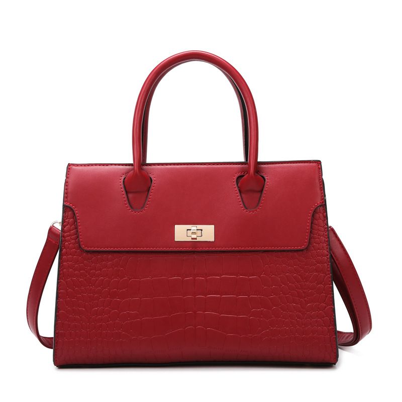 2024 new large capacity classic snake patterned mother and child three piece set women's bag single shoulder crossbody_voghion.com