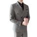 CT Double-Breasted Black Suit Striped Trendy Blazer Men Wedding Interview Professional Business High-End Formal Wear_voghion.com