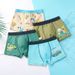 Fabbrica all'ingrosso biancheria intima per bambini ragazzi cotone Un cartone animato boxer per bambini grandi boxer per ragazzi biancheria intima_voghion.com