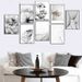 Nordic Modern Minimalist Black And White Dandelion Floral Plant Feather Bridge Bedroom Living Room Canvas Decorative_voghion.com