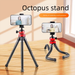 Octopus statief, bureaustandaard, telefoonstandaard, DSLR-camera, handheld fotografie, buitenstabilisator_voghion.com