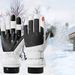 Outdoor professionele winter ski handschoenen touchscreen heren dames rij handschoenen winddicht warme klim handschoenen groothandel_voghion.com