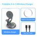 Hold New Metal Charger Suitable For Wireless Rotatable Phone Stand 3-in-1 Charging_voghion.com