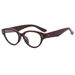 Popular Cat Eye Rice Nail Small Frame Sunglasses Running Volume Plastic Teeth Men And Women Street Shooting Sunglasses Version_voghion.com