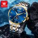OLEVS 7041 Luxury Men Mechanical Watch All Automatic Men's Original Top Waterproof Moonphase Watch Diamond Men's Formal Watch_voghion.com