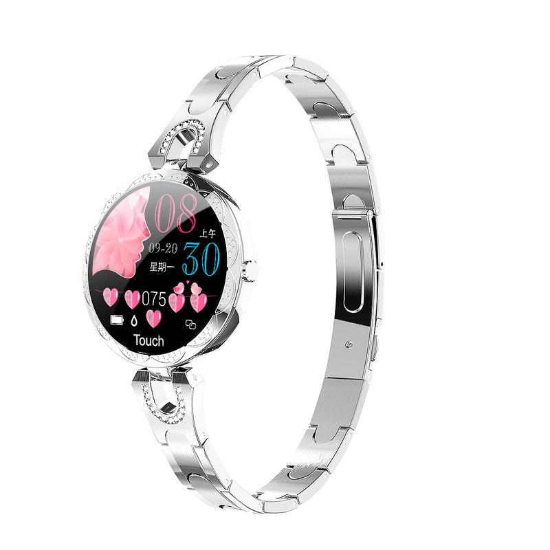 Fashion Women's Smart Watch Waterproof Wearable Device Heart Rate Monitor Sports Smartwatch for Women Ladies_voghion.com