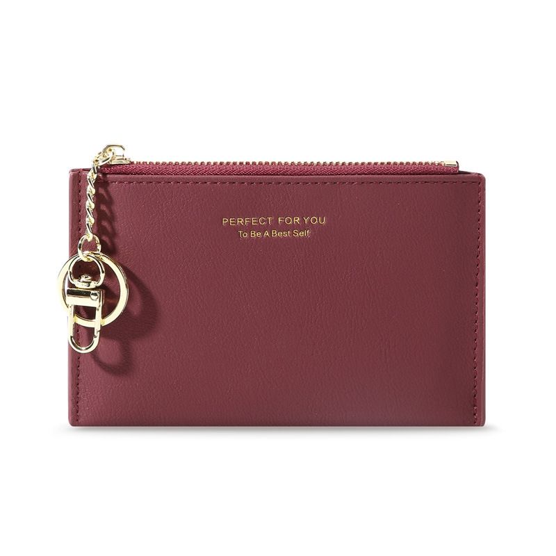 Card Holder Purse Wallets Small Wallet Multi-function Card Bag Zipper Card Sleeve Student Wallet Mini Coin Wallet_voghion.com