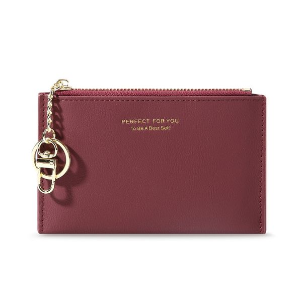 Card Holder Purse Wallets Small Wallet Multi-function Card Bag Zipper Card Sleeve Student Wallet Mini Coin Wallet_voghion.com