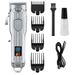 Professional Cordless Hair Clipper For Men With LCD Screen, Rechargeable Electric Hair Trimmer For Home & Salon Use, High Power Pet Grooming Clipper_voghion.com