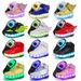 High-Top Children's Shoes Double Wings And Wheels, LED Light-Up Sneakers With Wheels_voghion.com