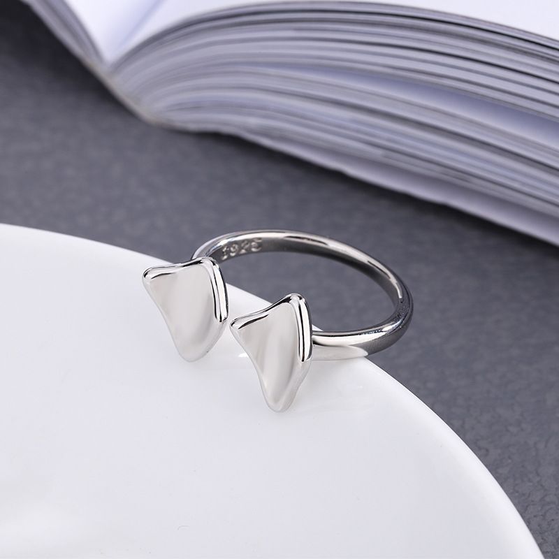 Stamp VENUS Sier Goudkleurige onregelmatige ring voor vrouwen Meisje cadeau Geometrie Verstelbare veelzijdige sieraden Drop_voghion.com