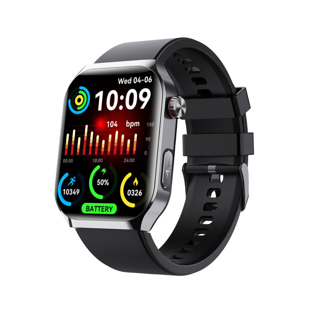 New F700 Smartwatch Health Monitoring Micro-physical Examination HRV Report Blood Glucose Blood Oxygen Pressure ECG Fall Detection_voghion.com