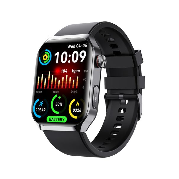 New F700 Smartwatch Health Monitoring Micro-physical Examination HRV Report Blood Glucose Blood Oxygen Pressure ECG Fall Detection_voghion.com