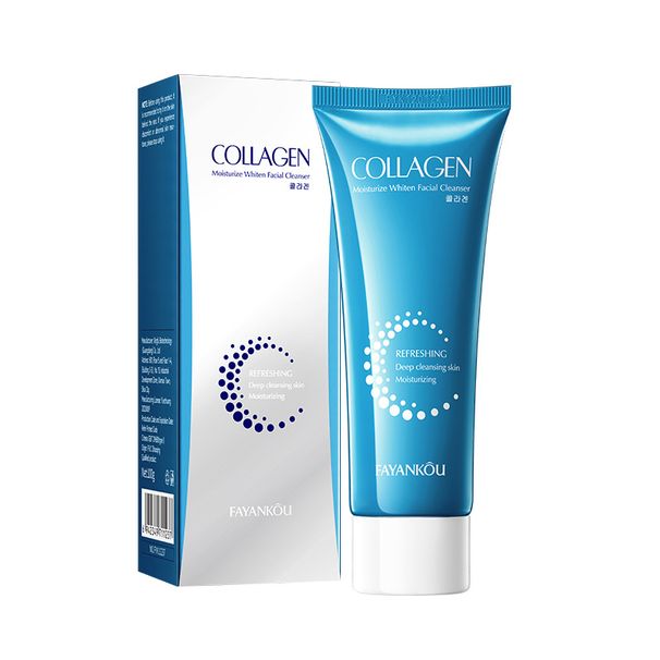 FAYANKOU Collagen Moisturizing and Whitening Facial Cleanser in Full English_voghion.com
