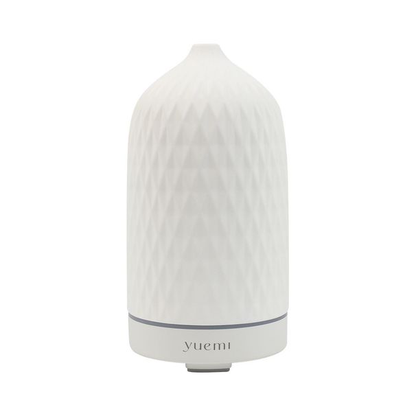 YUEMI Zen Breeze Essential Oil Diffuser Ultrasonic Aromatherapy Diffuser 160ml Ceramic Stone Aroma Diffuser With 7 Colors LED Night Light 4 Timer Setting And Waterless Auto Shut Off_voghion.com