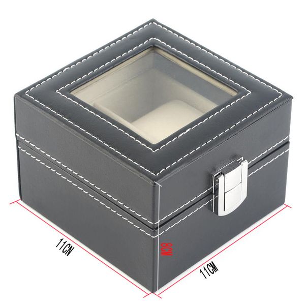 Watch Storage Box 2-position Watch Box Watch Storage Box Watch Packaging Box Leather Box 2-cell Multi-function Storage Box_voghion.com