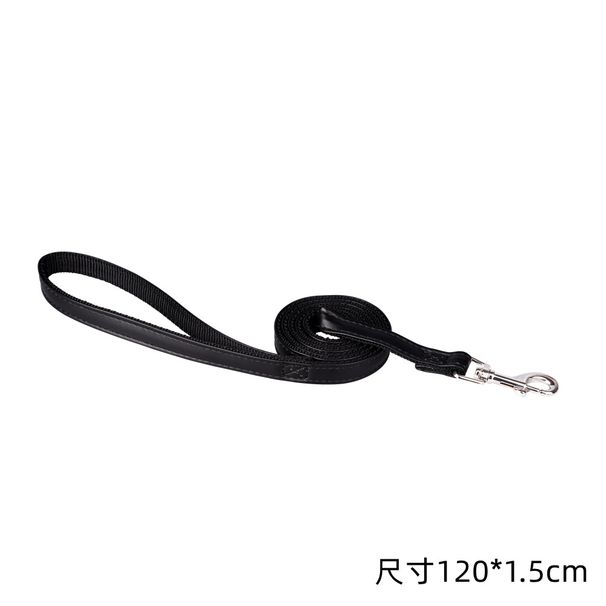 New Small Pet Unbreakable Webbing PU Dog Walking Cat Leash_voghion.com