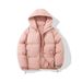 Men's Winter Hooded Cotton Coat – Thickened Loose Fit Couple Style Parka Men's Clothing_voghion.com