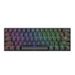 2025 H61K Mechanical Keyboard Green Black Tea Black Axis Mixed Light Laptop Wired Game Keypad Simple_voghion.com
