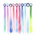 Kids Girls Elastic Hair Ponytail Rubber Band Hair Extensions Wig Ponytail Holder Hair Ring Twist Braid Rope Headdress Hairpieces_voghion.com