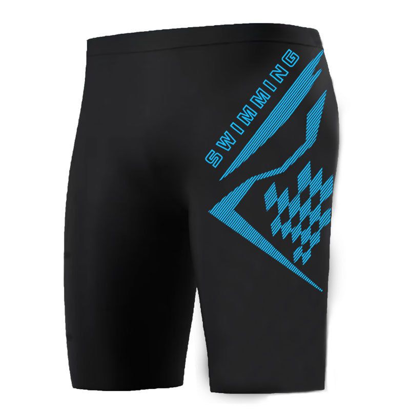 Hot selling men's five point swimming trunks in large size, professional quick drying, anti awkward hot spring new men's swimming trunks_voghion.com