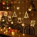 LED Small Colorful Flashing String Starry Sky Curtain Decoration Outdoor Solar Star Lights_voghion.com