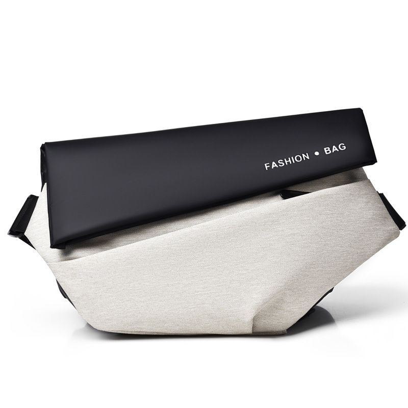 Men's Bags New Style Trend Fashion Color Matching Men's Chest Bag Casual Commuter Shoulder Bag Large Capacity Messenger Bag_voghion.com