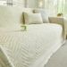 Small Fresh Ice Silk Sofa Towel 2025 Summer New Anti Slip Straight Sofa A Whole Sofa Cover Cloth_voghion.com
