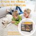 Multi-function Furniture Style Dog Crates With Storage, Dog Crate Furniture Large Wooden Dog Kennel With Double Doors, For Large/Medium Dog Indoor, Brown_voghion.com