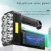 New Solar Rechargeable USB High Brightness Flashlight Ultra Bright 8 LED Headlamp Portable Searchlight Long Range_voghion.com