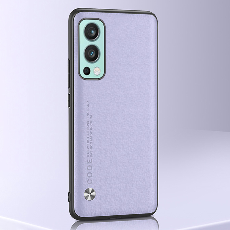 Luxury Leather Phone Case For OnePlus Nord 2 N20 5G Nord2 Cover Matte Silicone Case For One Plus OnePlus Nord N200 N100 _voghion.com