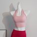 High-Value Halter Neck Sports With Chest Pads, Yoga Vest, Shockproof, Gathered, Pilates, Running Bra For Summer_voghion.com