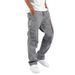 Summer New Men's Cargo Pants Drawstring Multi Pocket Casual Pants_voghion.com