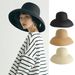 Hot Sale Summer Hats Retro Sun Protection Wide Brimmed Fisherman Elegant Straw Top Color Floppy Beach Hat Solid Round Women N6X7_voghion.com