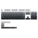 Kryt Pavilion Polar Day PBT Transparent OEM Key CAP 68 84 87 104 Mx1.0 6.0 8.0 Nical Keyboard_voghion.com
