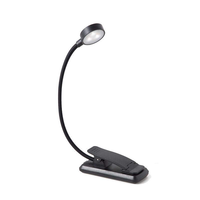 Lampe de lecture LED rechargeable à lumière ambrée, pliable, idéale pour la lecture ou la table de chevet_voghion.com