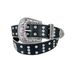 Western Cowboy Belt Medieval Rivet Retro Hardware Punk Belt Unisex Fashion_voghion.com