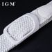HOT Fashion Men Metal Pin Buckle Male Canvas Pants Jeans Golf Elastic Braided Belt_voghion.com