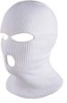 Mascarilla de punto de invierno de 3 agujeros, para deportes al aire libre, mascarilla de esquí de cara completa, pasamontañas de punto cálido para adultos_voghion.com