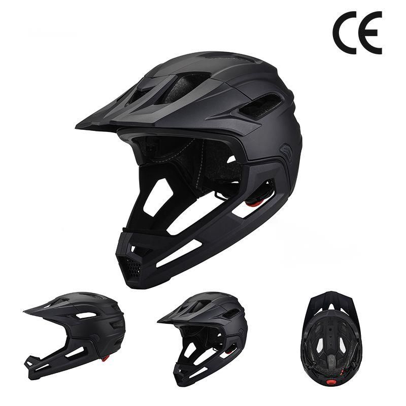 Mountainbike- und Offroad-Radhelme für Erwachsene, abnehmbare Helme, Integralhelme, Fahrradausrüstung_voghion.com