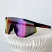 Vibrant veneer mens ski goggles size 130 geometric frame creative nylon inlay temples configuration with a modern style_voghion.com